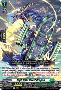High Rate Burst Dragon - D-BT03: Advance of Intertwined Stars - Cardfight Vanguard card