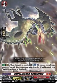 Patrol Dragon, Scoutptera - D-BT03: Advance of Intertwined Stars - Cardfight Vanguard card