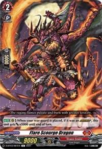 Flare Scourge Dragon - D-BT03: Advance of Intertwined Stars - Cardfight Vanguard card