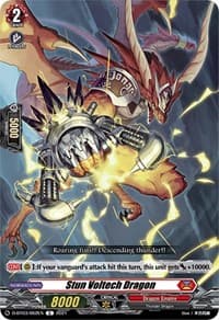 Stun Voltech Dragon - D-BT03: Advance of Intertwined Stars - Cardfight Vanguard card