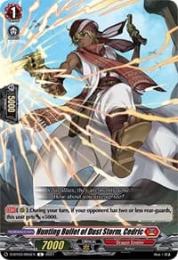 Hunting Bullet of Dust Storm, Cedric - D-BT03: Advance of Intertwined Stars - Cardfight Vanguard card