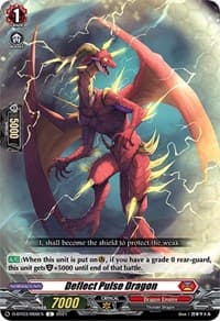 Deflect Pulse Dragon - D-BT03: Advance of Intertwined Stars - Cardfight Vanguard card