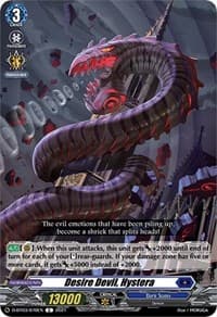 Desire Devil, Hystera - D-BT03: Advance of Intertwined Stars - Cardfight Vanguard card