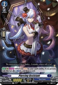 Piercing Assistant - D-BT03: Advance of Intertwined Stars - Cardfight Vanguard card
