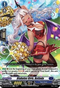 Diabolos Girls, Belinda - D-BT03: Advance of Intertwined Stars - Cardfight Vanguard card