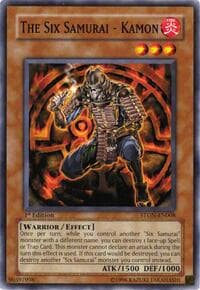 The Six Samurai - Kamon - Strike of Neos - YuGiOh card