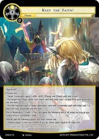 Keep the Faith! - Starter Deck: Villains - Force of Will card