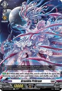 Gravidia Pribram - D-BT03: Advance of Intertwined Stars - Cardfight Vanguard card