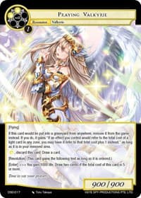 Praying Valkyrie - Starter Deck: Villains - Force of Will card