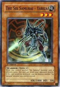 The Six Samurai - Yariza - Strike of Neos - YuGiOh card