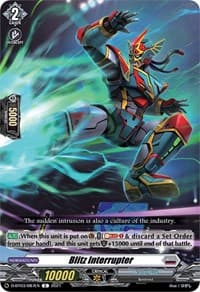 Blitz Interrupter - D-BT03: Advance of Intertwined Stars - Cardfight Vanguard card