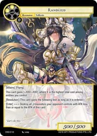 Randgrid - Starter Deck: Villains - Force of Will card