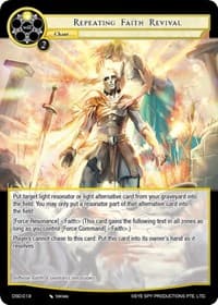 Repeating Faith Revival - Starter Deck: Villains - Force of Will card