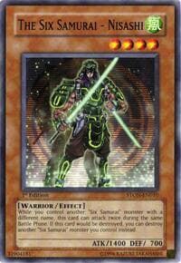 The Six Samurai - Nisashi - Strike of Neos - YuGiOh card