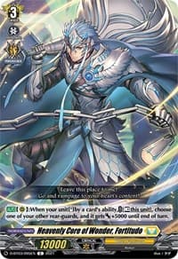 Heavenly Core of Wonder, Fortitudo - D-BT03: Advance of Intertwined Stars - Cardfight Vanguard card