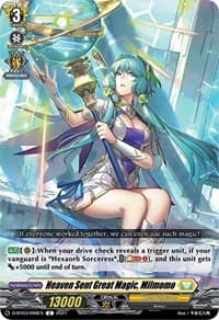 Heaven Sent Great Magic, Milmomo - D-BT03: Advance of Intertwined Stars - Cardfight Vanguard card