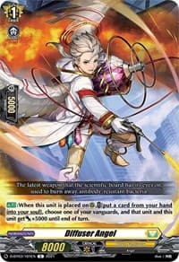 Diffuser Angel - D-BT03: Advance of Intertwined Stars - Cardfight Vanguard card