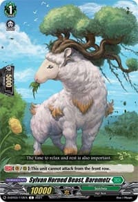 Sylvan Horned Beast, Barometz - D-BT03: Advance of Intertwined Stars - Cardfight Vanguard card