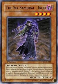 The Six Samurai - Irou - Strike of Neos - YuGiOh card
