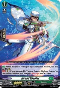 Inroad Shooter - D-BT03: Advance of Intertwined Stars - Cardfight Vanguard card