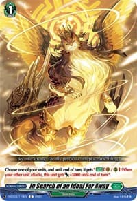 In Search of an Ideal Far Away - D-BT03: Advance of Intertwined Stars - Cardfight Vanguard card