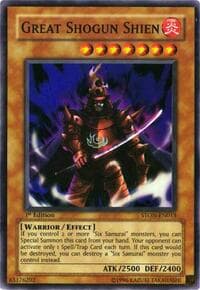 Great Shogun Shien - Strike of Neos - YuGiOh card