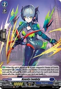 Keenly Loodely (Holo) - D-BT03: Advance of Intertwined Stars - Cardfight Vanguard card