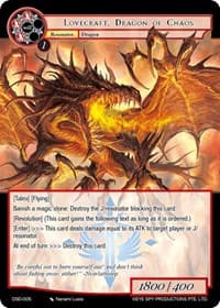 Lovecraft, Dragon of Chaos - Starter Deck: Tales - Force of Will card