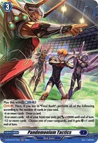 Pandemonium Tactics (Holo) - D-BT03: Advance of Intertwined Stars - Cardfight Vanguard card