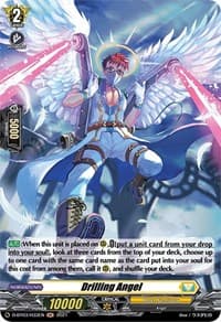 Drilling Angel (Holo) - D-BT03: Advance of Intertwined Stars - Cardfight Vanguard card