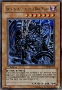 Reign-Beaux, Overlord of Dark World - Strike of Neos - YuGiOh card