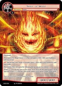 Spirit of Ma'at - Starter Deck: Tales - Force of Will card