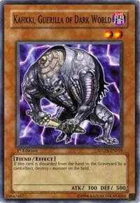 Kahkki, Guerilla of Dark World - Strike of Neos - YuGiOh card
