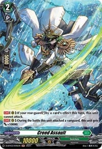 Creed Assault (Holo) - D-BT03: Advance of Intertwined Stars - Cardfight Vanguard card
