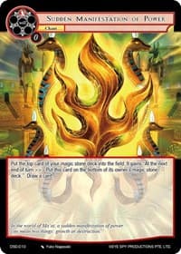 Sudden Manifestation of Power - Starter Deck: Tales - Force of Will card