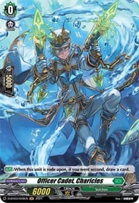 Officer Cadet, Charicles (Holo) - D-BT03: Advance of Intertwined Stars - Cardfight Vanguard card