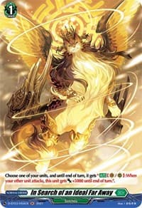 In Search of an Ideal Far Away (Holo) - D-BT03: Advance of Intertwined Stars - Cardfight Vanguard card