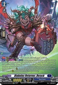 Diabolos Returner, Deryck (SP) - D-BT03: Advance of Intertwined Stars - Cardfight Vanguard card