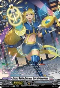 Aurora Battle Princess, Execute Lemonun (SP) - D-BT03: Advance of Intertwined Stars - Cardfight Vanguard card