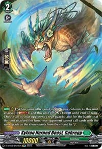 Sylvan Horned Beast, Gabregg (SP) - D-BT03: Advance of Intertwined Stars - Cardfight Vanguard card