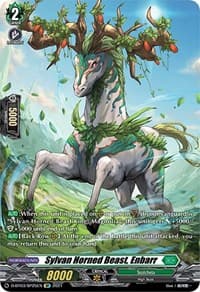 Sylvan Horned Beast, Enbarr (SP) - D-BT03: Advance of Intertwined Stars - Cardfight Vanguard card