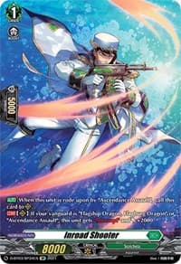 Inroad Shooter (SP) - D-BT03: Advance of Intertwined Stars - Cardfight Vanguard card
