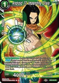 Android 17, Impending Crisis - Mythic Booster - Dragon Ball Super: Masters card