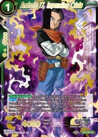 Android 17, Impending Crisis (Gold Stamped) - Mythic Booster - Dragon Ball Super: Masters card