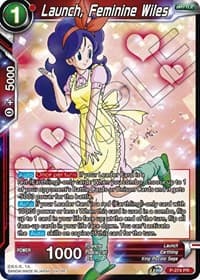 Launch, Feminine Wiles - Mythic Booster - Dragon Ball Super: Masters card