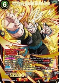 SS3 Gogeta, Thwarting the Dark Empire (Gold Stamped) - Mythic Booster - Dragon Ball Super: Masters card