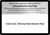 Code Card - Shining Fates Booster Pack - Shining Fates - Pokemon card