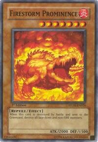 Firestorm Prominence - Strike of Neos - YuGiOh card