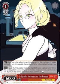 Glynda: Huntress to the Rescue - RWBY - Weiss Schwarz card