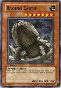 Raging Earth - Strike of Neos - YuGiOh card